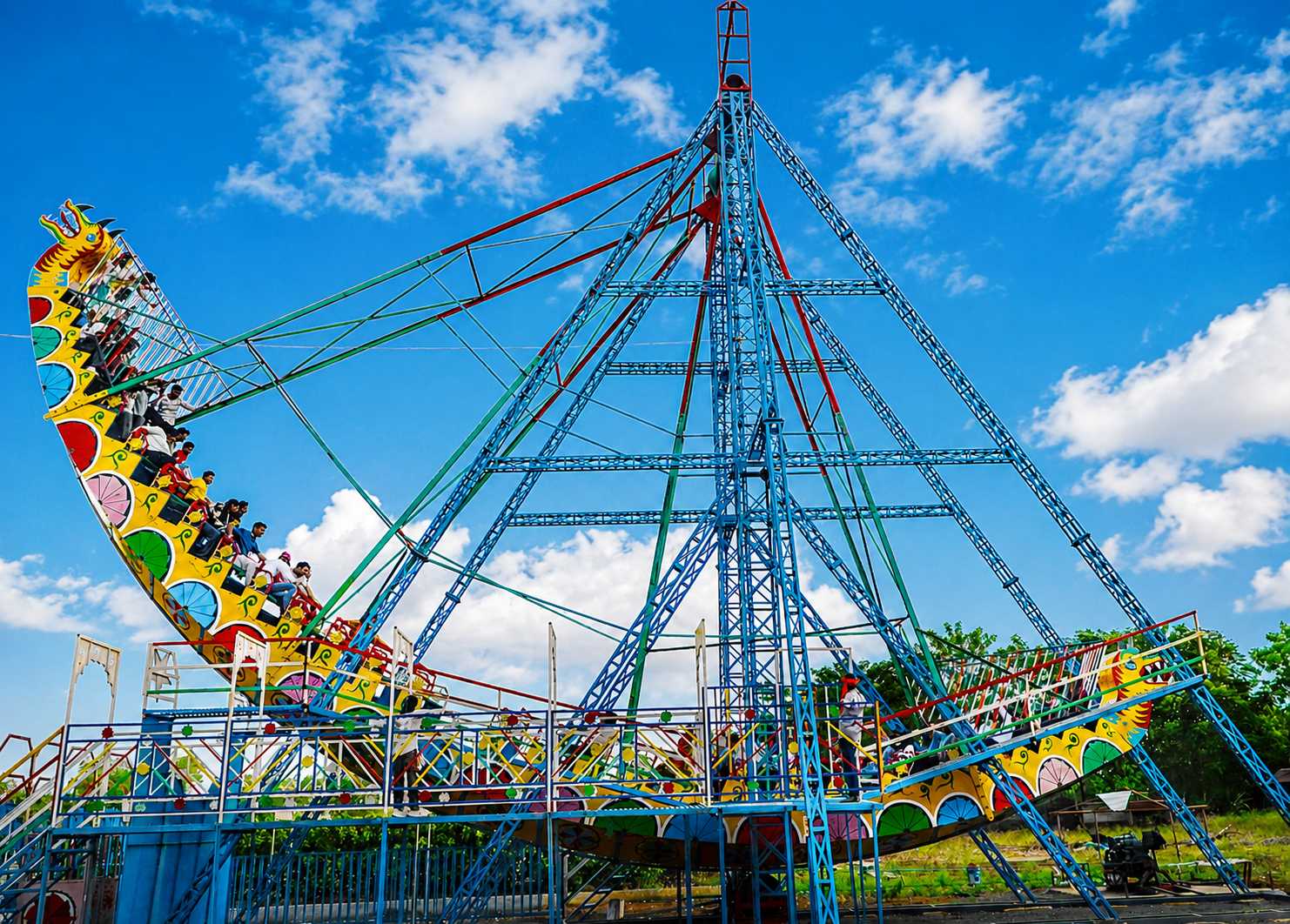 Amusement Zone Pirate Ship Ride
