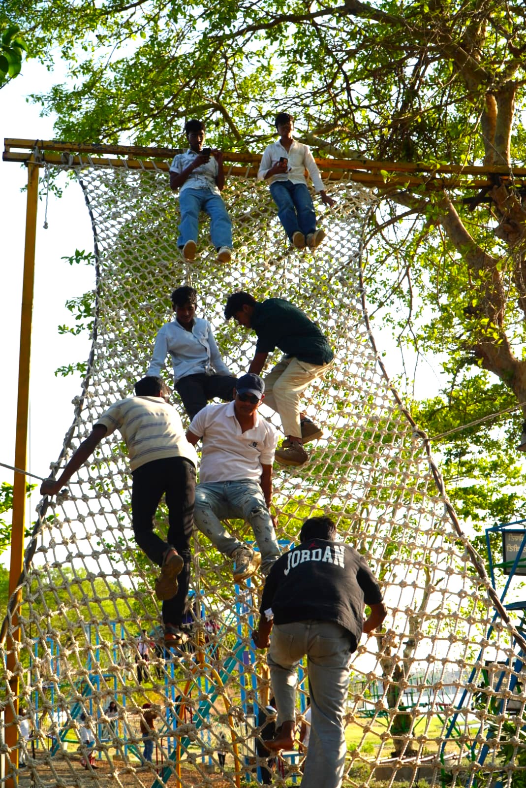 Net Climbing